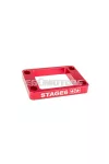Reed Valve Spacer 10mm AM6 / Derbi Stage6 Red