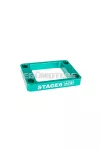 Reed Valve Spacer 10mm AM6 / Derbi Stage6 turquoise