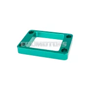 Reed Valve Spacer 10mm AM6 / Derbi Stage6 turquoise