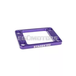 Reed Valve Spacer 5mm AM6 / Derbi Stage6 purple