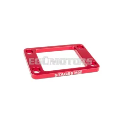 Reed Valve Spacer 5mm AM6 / Derbi Stage6 Red