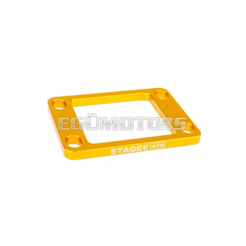 Reed Valve Spacer 5mm AM6 / Derbi Stage6 Yellow