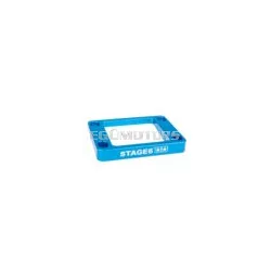 Reed Valve Spacer 5° incline AM6 / Derbi Stage6 Blue