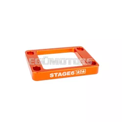 Reed Valve Spacer 5° incline AM6 / Derbi Stage6 Orange