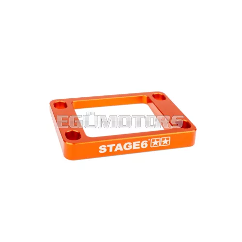 Reed Valve Spacer 5° incline AM6 / Derbi Stage6 Orange