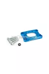 Base Plate intake manifold Stage6 360° AM6 / Derbi blue