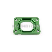 Base Plate intake manifold Stage6 360° AM6 / Derbi green