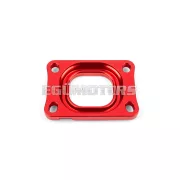Base Plate intake manifold Stage6 360° AM6 / Derbi red