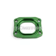 Base Plate intake manifold Stage6 360° d.40mm AM6 / Derbi green