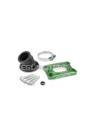 Intake Manifold Stage6 360° AM6 / Derbi green for Dellorto / CP