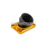Intake Manifold Stage6 360° AM6 / Derbi gold for Dellorto / CP