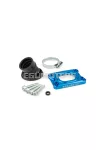 Intake Manifold Stage6 360° AM6 / Derbi blue for CP Evolution