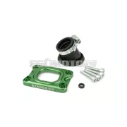 Intake Manifold Stage6 360° AM6 / Derbi green for CP Evolution