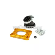 Intake Manifold Stage6 360° AM6 / Derbi gold for CP Evolution