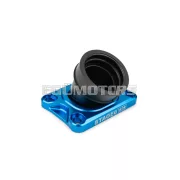 Intake Manifold Stage6 360° AM6 / Derbi blue for Mikuni TM24