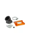 Intake Manifold Stage6 360° AM6 / Derbi orange for Mikuni TM24