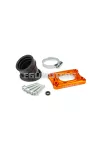 Intake Manifold Stage6 360° AM6 / Derbi orange for PWK 19 - 28mm