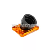 Intake Manifold Stage6 360° AM6 / Derbi orange for PWK 19 - 28mm
