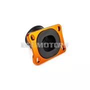 Intake Manifold Stage6 360° AM6 / Derbi orange for PWK 19 - 28mm
