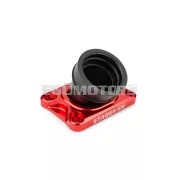 Intake Manifold Stage6 360° AM6 / Derbi red for PWK 19 - 28mm