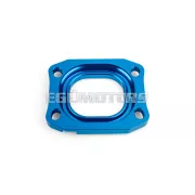 Intake Manifold Stage6 360° AM6 / Derbi blue for PWK 30 - 36mm