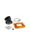 Intake Manifold Stage6 360° AM6 / Derbi orange for PWK 30 - 36mm