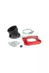 Intake Manifold Stage6 360° AM6 / Derbi red for PWK 30 - 36mm