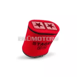 Racing Air Filter Stage6 Double-Layer large 70mm red