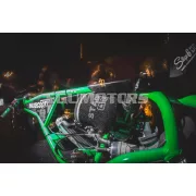 Stage6 Dupla rétegű verseny légszűrő, Kicsi, 70mm, Fekete