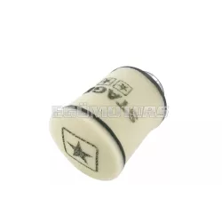   Stage6 Dupla rétegű verseny légszűrő, Kicsi, 70mm, Fehér