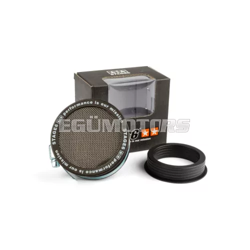 Bellmouth with grille D.46 - 55mm Stage6 Black