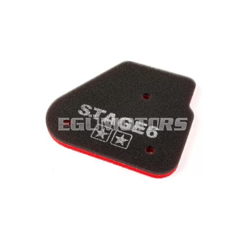 Stage6 Kétrétegű légszűrőszivacs, Fekvő Minarelli