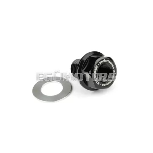 Temperature Sensor Adapter Stage6 M12x1.5x15mm Piaggio / Derbi black
