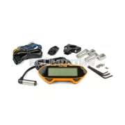 Motorcycle Speedometer Stage6 Racing Orange