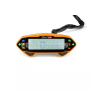 Motorcycle Speedometer Stage6 Racing Orange