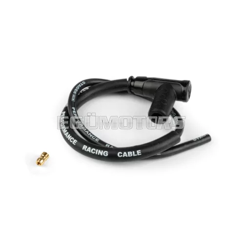 Spark Plug Cable with cap Stage6 Black
