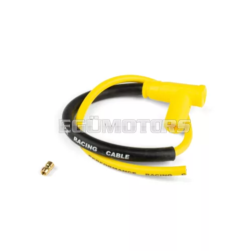 Spark Plug Cable with cap Stage6 Yellow