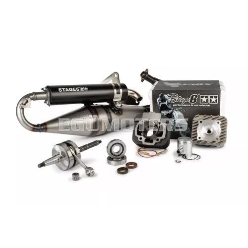 Tuning Kit Stage6 Streetrace cast iron 50cc Piaggio AC