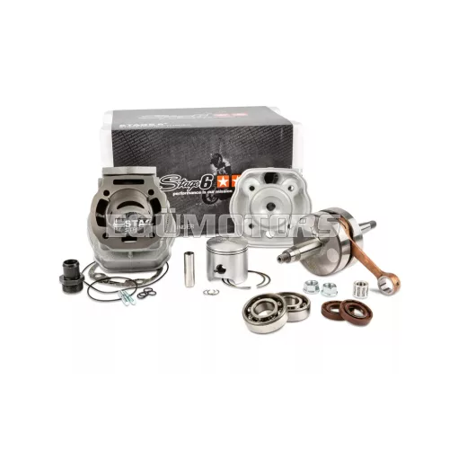 Tuning Kit cylinder + crankshaft Stage6 Streetrace 77cc Derbi Euro 3 / 4