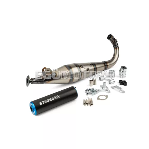 Exhaust Stage6 StreetRace MBK 51 Blue / Black