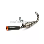 Exhaust Stage6 StreetRace MBK 51 Orange / Black