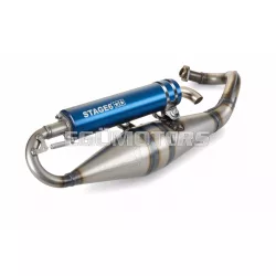 Exhaust Stage6 Pro Replica MK2 Blue Piaggio
