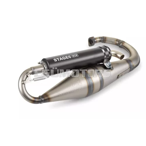 Exhaust Stage6 Pro Replica MK2 Black Minarelli vertical