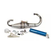 Exhaust Stage6 Pro Replica MK2 Blue Minarelli vertical