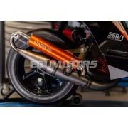 Exhaust Stage6 Pro Replica MK2 Red Minarelli vertical