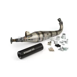 Exhaust Stage6 StreetRace Peugeot 103 SP Black