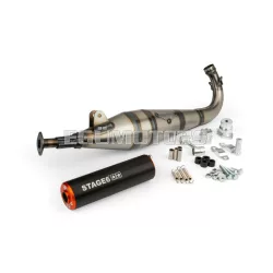 Exhaust Stage6 StreetRace Peugeot 103 SP Orange / Black