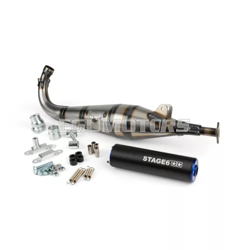 Exhaust Stage6 StreetRace Peugeot 103 SPX Blue / Black