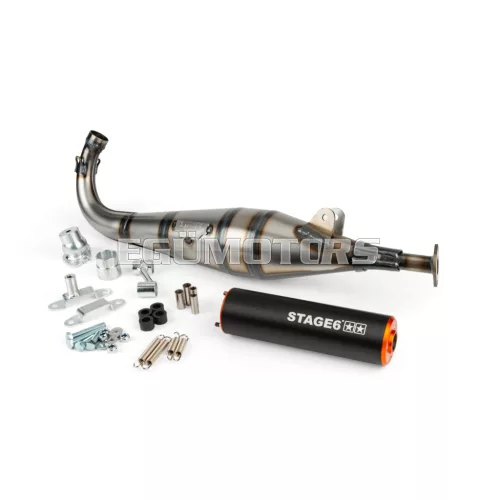 Exhaust Stage6 StreetRace Peugeot 103 SPX Orange / Black