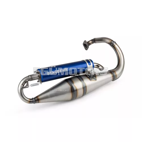 Exhaust Stage6 Pro Replica MK2 Blue Peugeot Speedfight 1 and 2